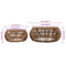 vidaXL Coffee Tables 2 pcs Natural Rattan