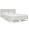 vidaXL Bed Frame without Mattress Grey Natural Rattan 160x200 cm