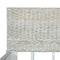 vidaXL Bed Frame without Mattress Grey Natural Rattan 160x200 cm