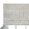 vidaXL Bed Frame without Mattress Grey Natural Rattan 180x200 cm Super King