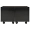 vidaXL Coffee Table High Gloss Black 60x60x35 cm Engineered Wood