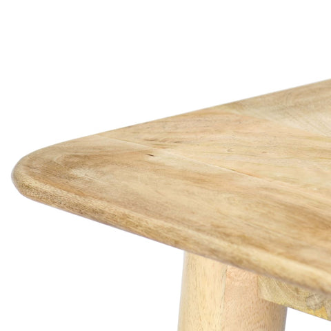 vidaXL Dining Table 180x90x76 cm Solid Mango Wood