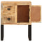 vidaXL Sideboard 60x30x76 cm Solid Mango Wood