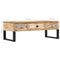 vidaXL Coffee Table 110x50x38 cm Solid Mango Wood