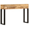 vidaXL Console Table 110x30x76 cm Solid Mango Wood