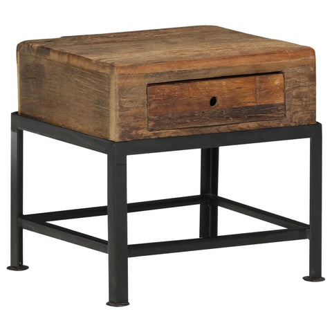 vidaXL Bedside Cabinet 40x35x40 cm Solid Reclaimed Wood