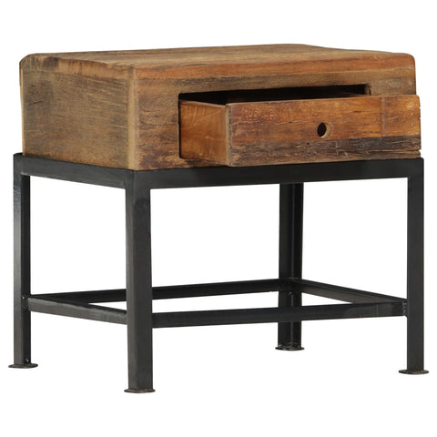 vidaXL Bedside Cabinet 40x35x40 cm Solid Reclaimed Wood
