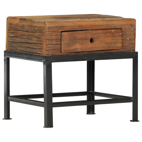 vidaXL Bedside Cabinet 40x35x40 cm Solid Reclaimed Wood