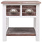 vidaXL Side Table Brown 40x40x40 cm Paulownia Wood