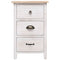 vidaXL Side Cabinet 35x25x57 cm Paulownia Wood