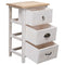 vidaXL Side Cabinet 35x25x57 cm Paulownia Wood