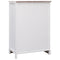 vidaXL Sideboard with 10 Drawers Brown 113x30x79 cm Wood