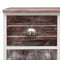 vidaXL Sideboard with 10 Drawers Brown 113x30x79 cm Wood