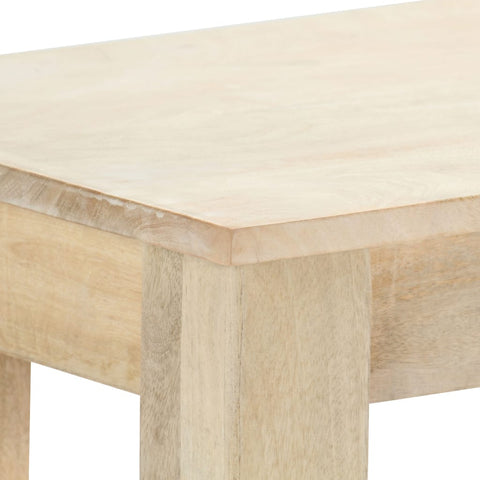 vidaXL Console Table 110x35x77 cm Solid Mango Wood