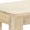 vidaXL Console Table 110x35x77 cm Solid Mango Wood