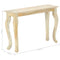 vidaXL Console Table 110x35x77 cm Solid Mango Wood