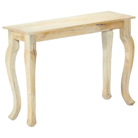 vidaXL Console Table 110x35x77 cm Solid Mango Wood