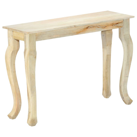 vidaXL Console Table 110x35x77 cm Solid Mango Wood