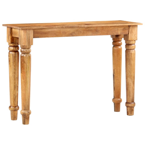 vidaXL Console Table 110x35x77 cm Solid Mango Wood