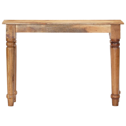 vidaXL Console Table 110x35x77 cm Solid Mango Wood