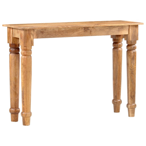 vidaXL Console Table 110x35x77 cm Solid Mango Wood