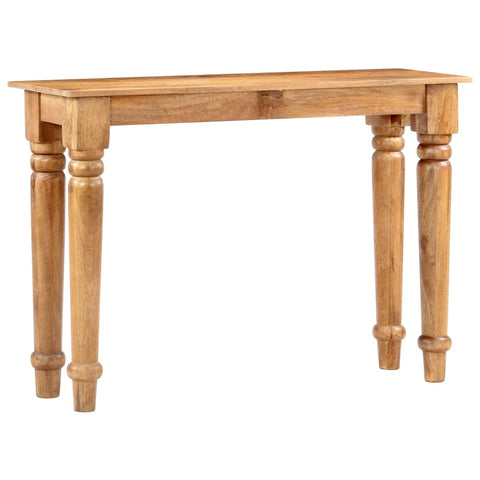 vidaXL Console Table 110x35x77 cm Solid Mango Wood
