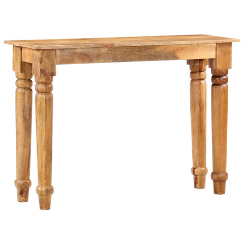 vidaXL Console Table 110x35x77 cm Solid Mango Wood
