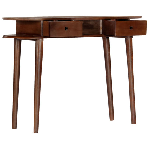 vidaXL Console Table 110x35x76 cm Solid Acacia Wood