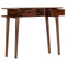 vidaXL Console Table 110x35x76 cm Solid Acacia Wood