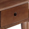 vidaXL Console Table 110x35x76 cm Solid Acacia Wood