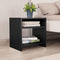 vidaXL Bedside Cabinets 2 pcs Black 40x30x40 cm Engineered Wood