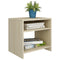 vidaXL Bedside Cabinets 2 pcs Sonoma Oak 40x30x40 cm Engineered Wood