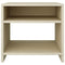 vidaXL Bedside Cabinets 2 pcs Sonoma Oak 40x30x40 cm Engineered Wood
