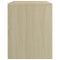 vidaXL Bedside Cabinets 2 pcs Sonoma Oak 40x30x40 cm Engineered Wood