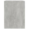 vidaXL Bedside Cabinets 2 pcs Concrete Grey 40x30x40 cm Engineered Wood