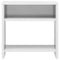 vidaXL Bedside Cabinet High Gloss White 40x30x40 cm Engineered Wood