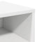 vidaXL Bedside Cabinet White 40x30x30 cm Engineered Wood