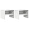 vidaXL Bedside Cabinets 2 pcs White 40x30x30 cm Engineered Wood