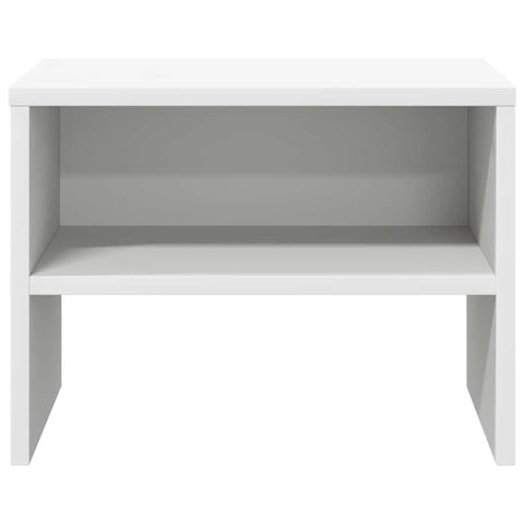 vidaXL Bedside Cabinets 2 pcs White 40x30x30 cm Engineered Wood