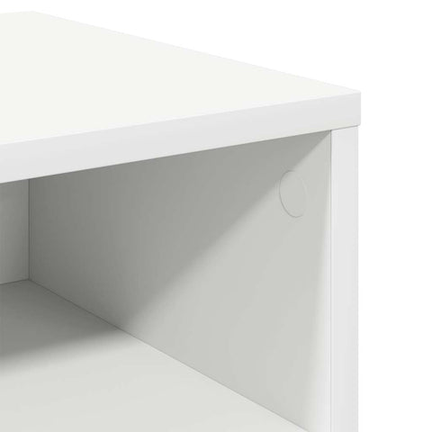 vidaXL Bedside Cabinets 2 pcs White 40x30x30 cm Engineered Wood
