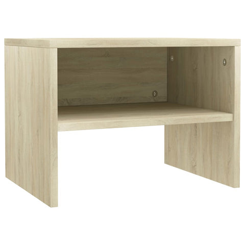 vidaXL Bedside Cabinet Sonoma Oak 40x30x30 cm Engineered Wood