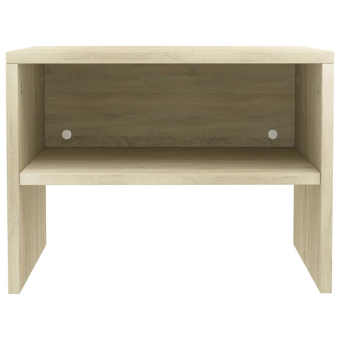 vidaXL Bedside Cabinet Sonoma Oak 40x30x30 cm Engineered Wood