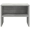 vidaXL Bedside Cabinet Concrete Grey 40x30x30 cm Engineered Wood