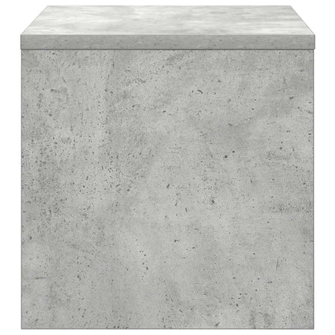 vidaXL Bedside Cabinet Concrete Grey 40x30x30 cm Engineered Wood