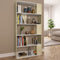 vidaXL Book Cabinet/Room Divider White and Sonoma Oak 80x24x159 cm Engineered Wood