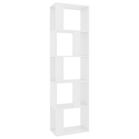 vidaXL Book Cabinet/Room Divider White 45x24x159 cm Engineered Wood
