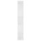 vidaXL Book Cabinet/Room Divider White 45x24x159 cm Engineered Wood