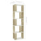 vidaXL Book Cabinet/Room Divider White and Sonoma Oak 45x24x159 cm Engineered Wood