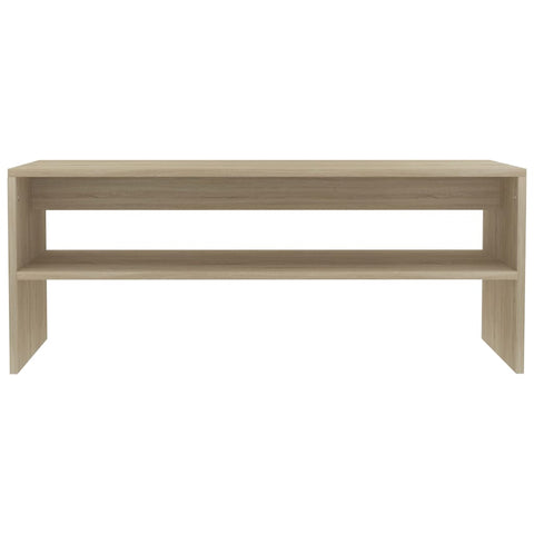 vidaXL Coffee Table Sonoma Oak 100x40x40 cm Engineered Wood