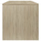 vidaXL Coffee Table Sonoma Oak 100x40x40 cm Engineered Wood